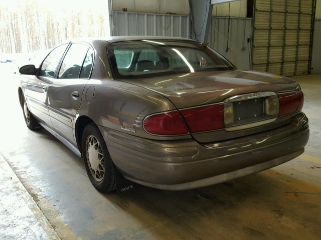 1G4HR54K02U186289 - 2002 BUICK LESABRE LI TAN photo 3