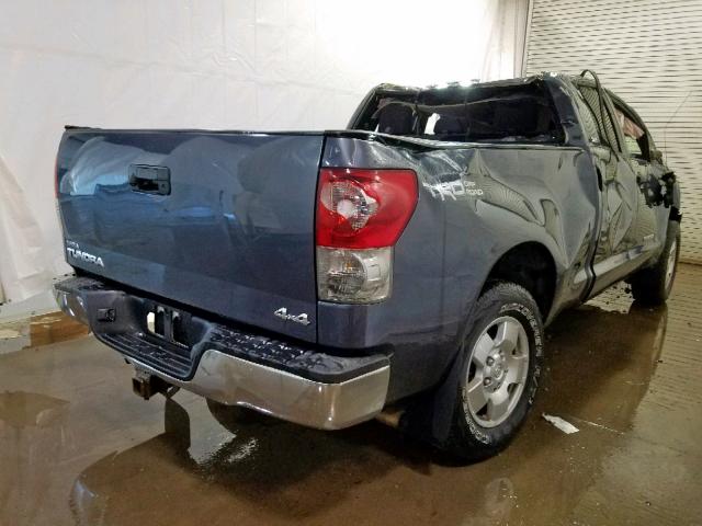 5TBBT541X8S459764 - 2008 TOYOTA TUNDRA DOU GRAY photo 4