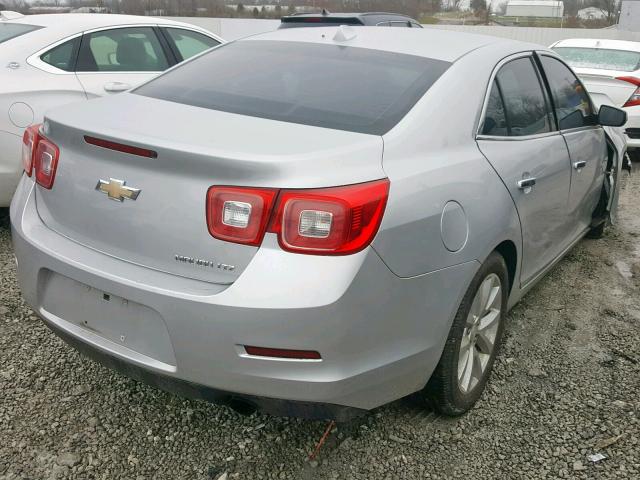 1G11H5SA8DF307444 - 2013 CHEVROLET MALIBU LTZ 银色 照片 4