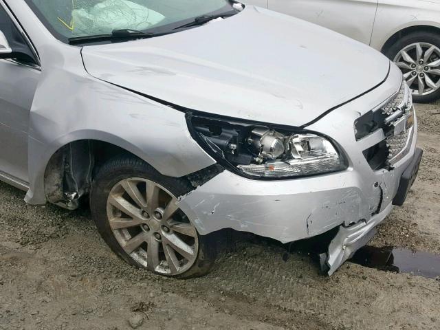 1G11H5SA8DF307444 - 2013 CHEVROLET MALIBU LTZ 银色 照片 9
