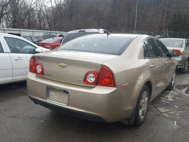 1G1ZG57B48F283205 - 2008 CHEVROLET MALIBU LS 金色 照片 4