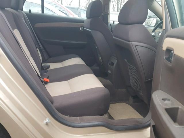 1G1ZG57B48F283205 - 2008 CHEVROLET MALIBU LS 金色 照片 6