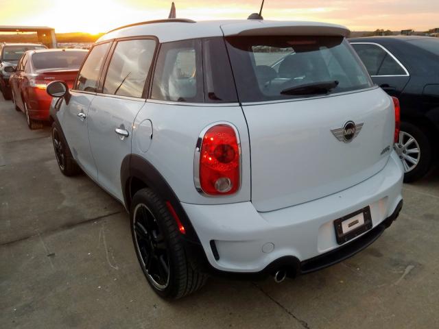 WMWZC3C55CWL84430 - 2012 MINI COOPER S C WHITE photo 3