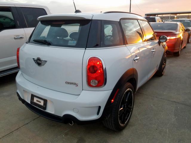 WMWZC3C55CWL84430 - 2012 MINI COOPER S C WHITE photo 4