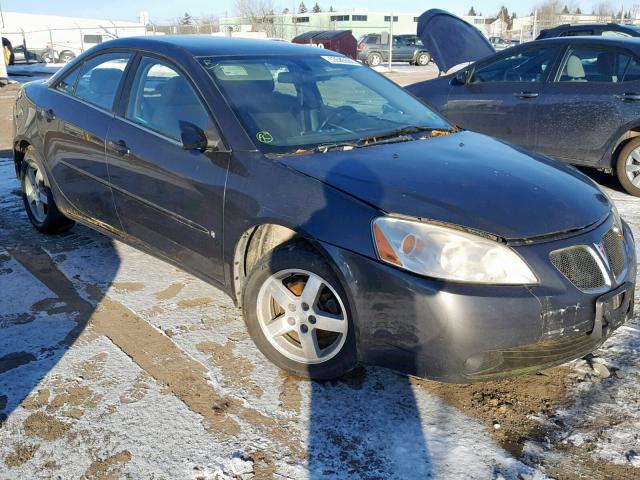 1G2ZF55B264272911 - 2006 PONTIAC G6 SE GRAY photo 1