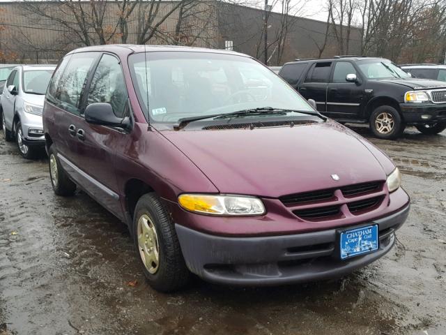 2B4GP25R5XR441729 - 1999 DODGE CARAVAN BURGUNDY photo 1