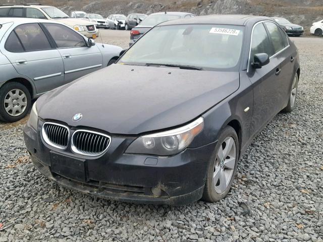 WBANF73507CY16863 - 2007 BMW 530 XI BLACK photo 2