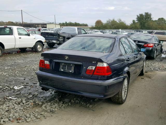 WBAEU33442PF56588 - 2002 BMW 325 XI BLUE photo 4