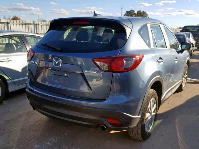 JM3KE2BY4G0853141 - 2016 MAZDA CX-5 SPORT BLUE photo 4