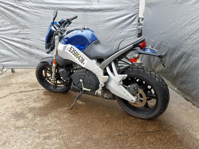 4MZKX12J153000221 - 2005 BUELL XB9SX WORL BLUE photo 3