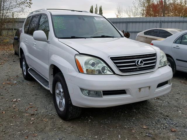 JTJBT20X450081727 - 2005 LEXUS GX 470 WHITE photo 1