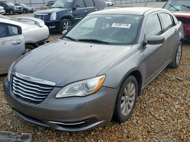 1C3BC1FGXBN620259 - 2011 CHRYSLER 200 TOURIN GRAY photo 2