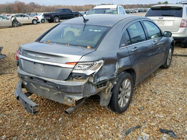 1C3BC1FGXBN620259 - 2011 CHRYSLER 200 TOURIN GRAY photo 4