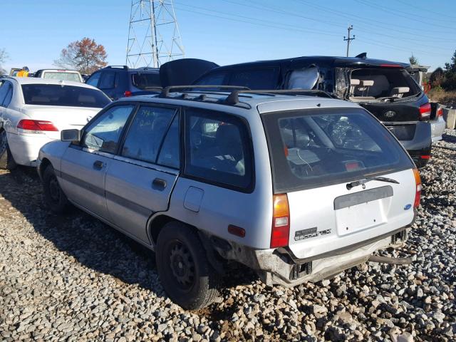 1FAPP15J7PW335223 - 1993 FORD ESCORT LX BLUE photo 3