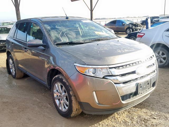 2FMDK4KC9DBA68971 - 2013 FORD EDGE LIMIT BROWN photo 1