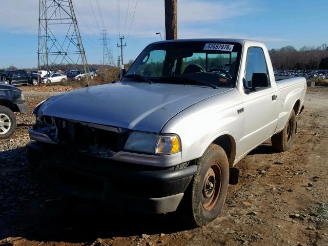 4F4YR12D53TM20992 - 2003 MAZDA B2300 SILVER photo 2