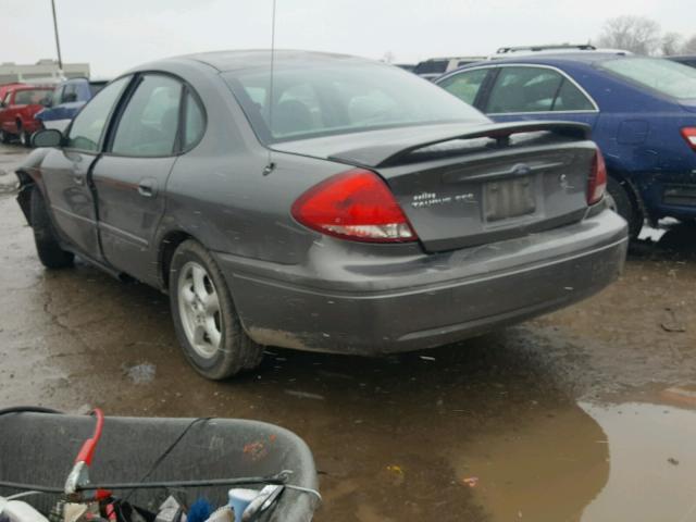 1FAFP55U34A148924 - 2004 FORD TAURUS SES GRAY photo 3