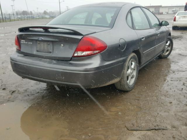 1FAFP55U34A148924 - 2004 FORD TAURUS SES GRAY photo 4