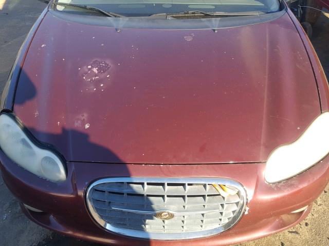 2C3AC56G31H559220 - 2001 CHRYSLER LHS MAROON photo 7