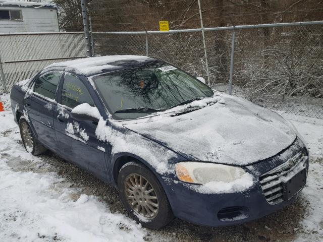 1C3AL56TX6N168884 - 2006 CHRYSLER SEBRING TO BLUE photo 1