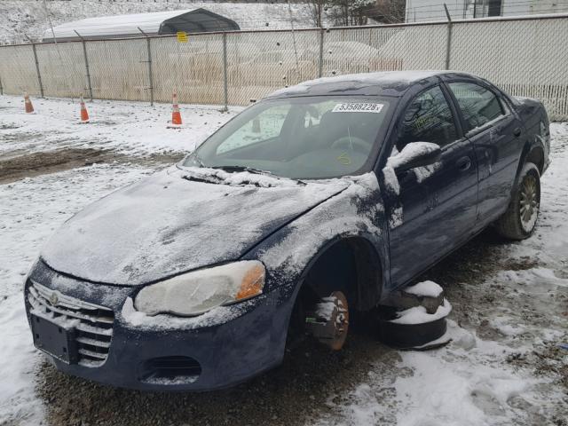 1C3AL56TX6N168884 - 2006 CHRYSLER SEBRING TO BLUE photo 2