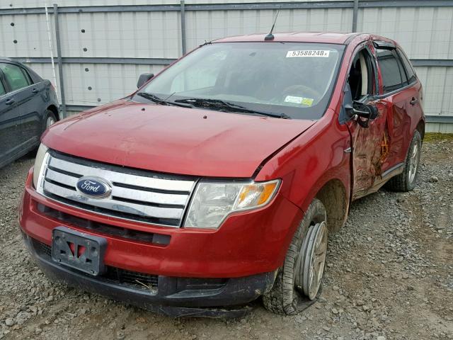 2FMDK46C19BA59005 - 2009 FORD EDGE SE BURGUNDY photo 2