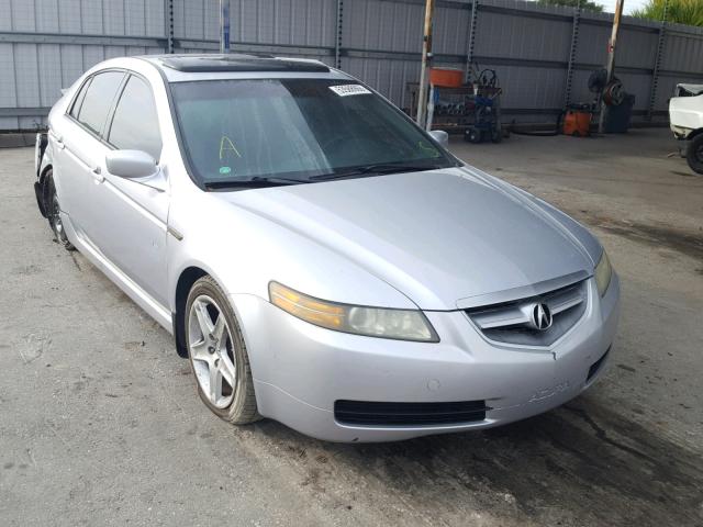 19UUA66255A012366 - 2005 ACURA TL SILVER photo 1