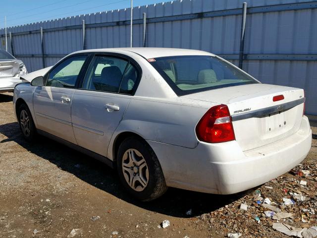 1G1ZS58F27F285923 - 2007 CHEVROLET MALIBU LS თეთრი ფოტო 3