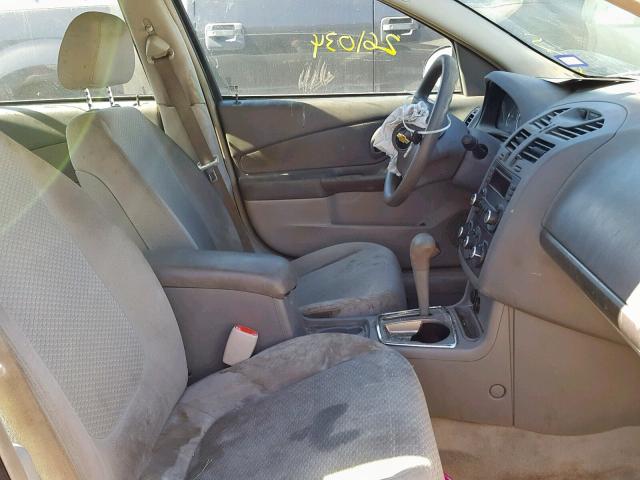 1G1ZS58F27F285923 - 2007 CHEVROLET MALIBU LS თეთრი ფოტო 5