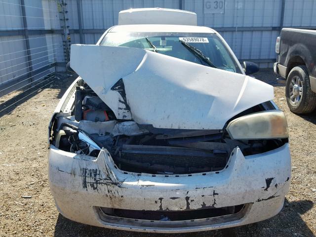 1G1ZS58F27F285923 - 2007 CHEVROLET MALIBU LS თეთრი ფოტო 7