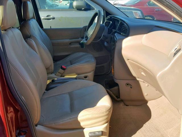 2FMDA5349YBB11579 - 2000 FORD WINDSTAR S MAROON photo 5