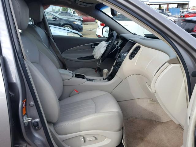 JNKAJ09EX8M303080 - 2008 INFINITI EX35 BASE BLACK photo 5