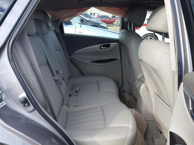 JNKAJ09EX8M303080 - 2008 INFINITI EX35 BASE BLACK photo 6