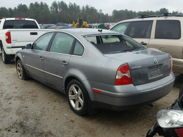 WVWRH63B74P093130 - 2004 VOLKSWAGEN PASSAT GLX 灰色 照片 3