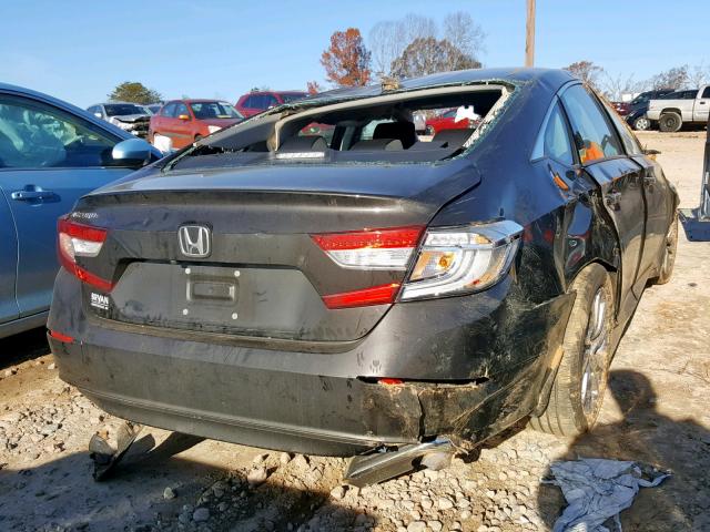 1HGCV1F14JA232988 - 2018 HONDA ACCORD LX BLACK photo 4