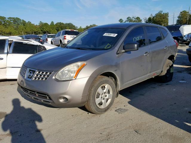 JN8AS58T58W022485 - 2008 NISSAN ROGUE S BROWN photo 2