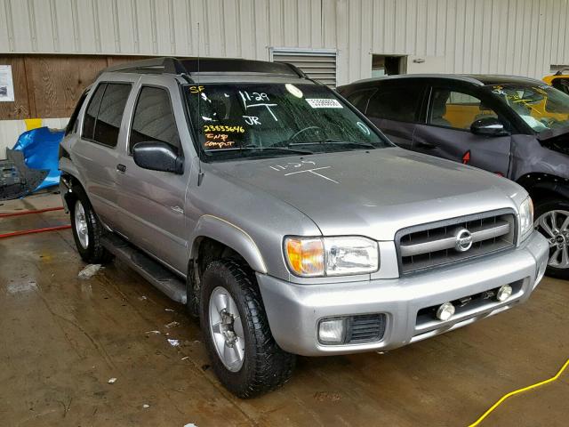 JN8DR09Y82W725687 - 2002 NISSAN PATHFINDER SILVER photo 1