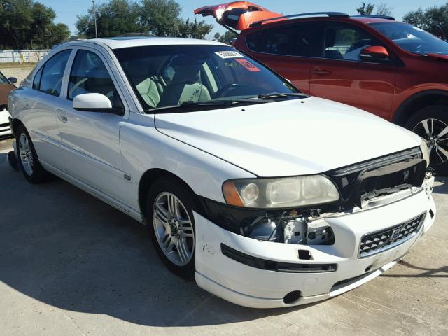 YV1RS592962520238 - 2006 VOLVO S60 2.5T WHITE photo 1