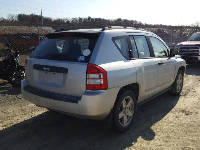 1J4NT4FA4AD525829 - 2010 JEEP COMPASS SP SILVER photo 4