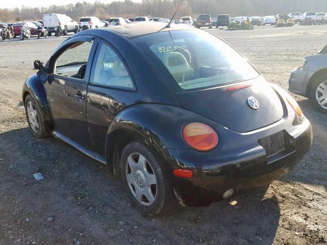 3VWCF21CXXM411510 - 1999 VOLKSWAGEN NEW BEETLE BLACK photo 3