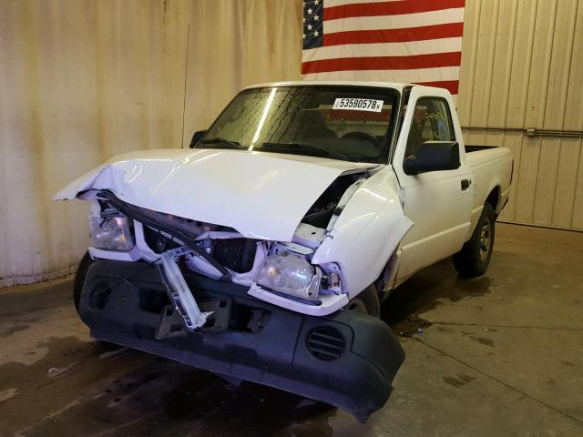 1FTYR10D68PA98326 - 2008 FORD RANGER WHITE photo 2