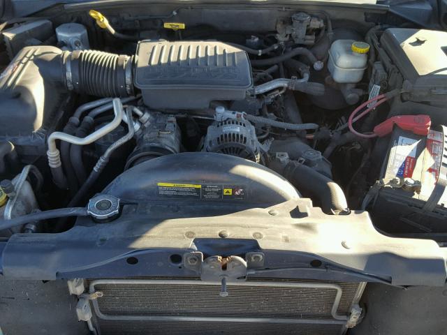 1D7HE48N95S278800 - 2005 DODGE DAKOTA QUA BLUE photo 7