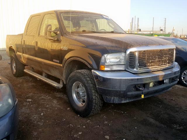 1FTSW31P44EB52876 - 2004 FORD F350 SRW S BLACK photo 1