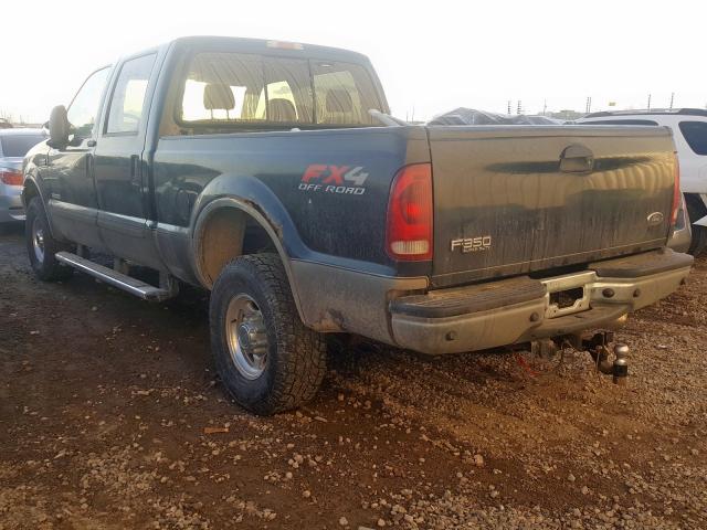 1FTSW31P44EB52876 - 2004 FORD F350 SRW S BLACK photo 3