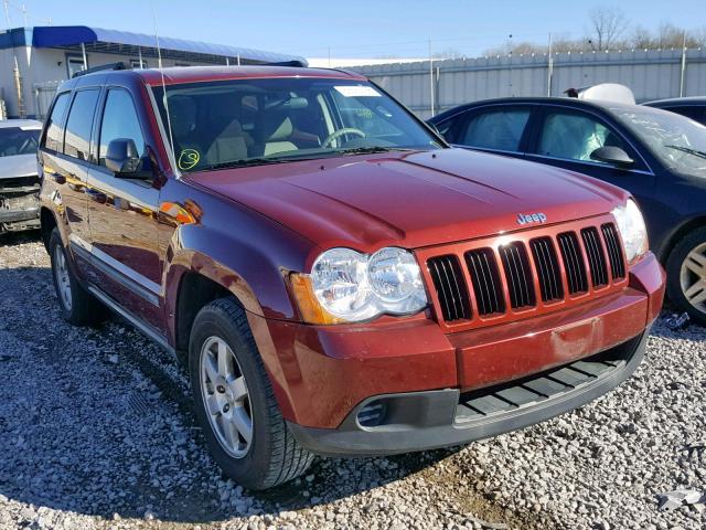 1J8GS48KX9C506977 - 2009 JEEP GRAND CHER RED photo 1