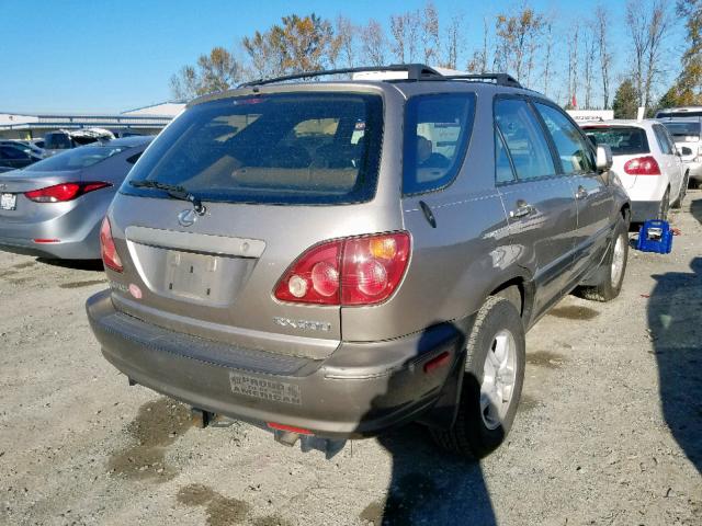 JT6GF10UXY0080688 - 2000 LEXUS RX 300 TAN photo 4