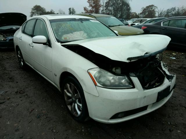 JNKAY01F76M256510 - 2006 INFINITI M35 BASE WHITE photo 1