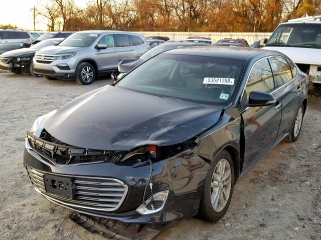 4T1BK1EB2FU182171 - 2015 TOYOTA AVALON XLE BLACK photo 2