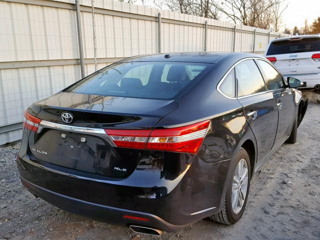 4T1BK1EB2FU182171 - 2015 TOYOTA AVALON XLE BLACK photo 4