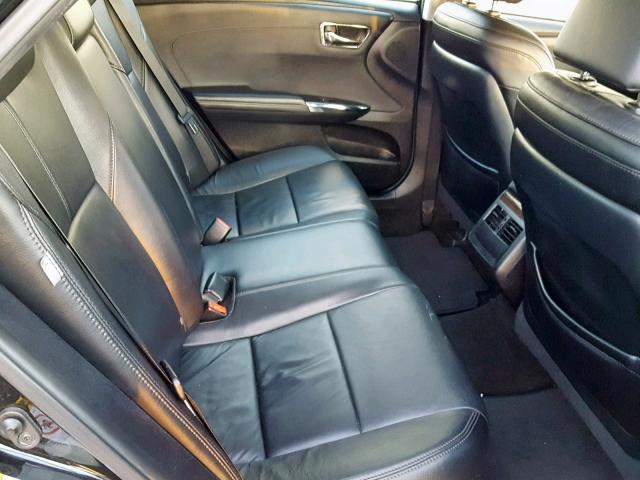 4T1BK1EB2FU182171 - 2015 TOYOTA AVALON XLE BLACK photo 6